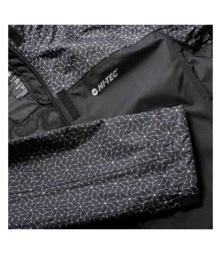 Veste Imperméable Motif/style À Motifs Monsa Femme Noir Hi-Tec