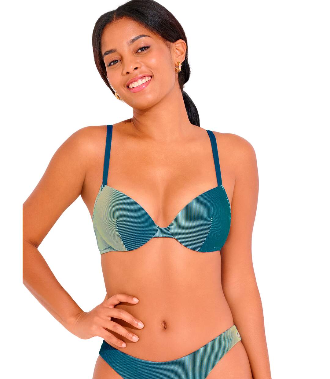 Haut maillot de bain push-up NAIROBI Lisca-1