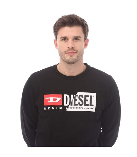 Mens S-girk Cuty Felpa Hoodie Black Diesel