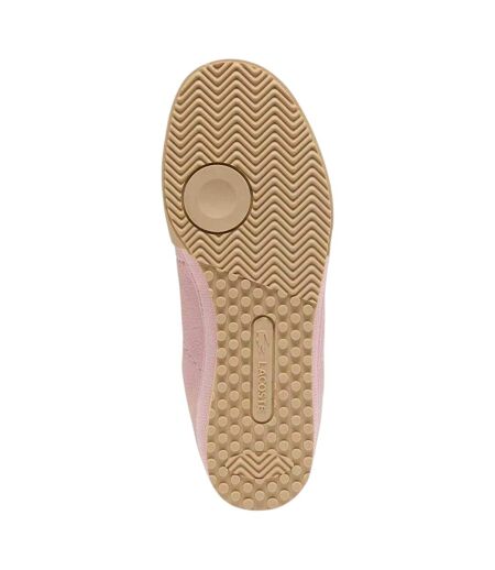 Baskets Aura Femme Rose Marron Clair Lacoste