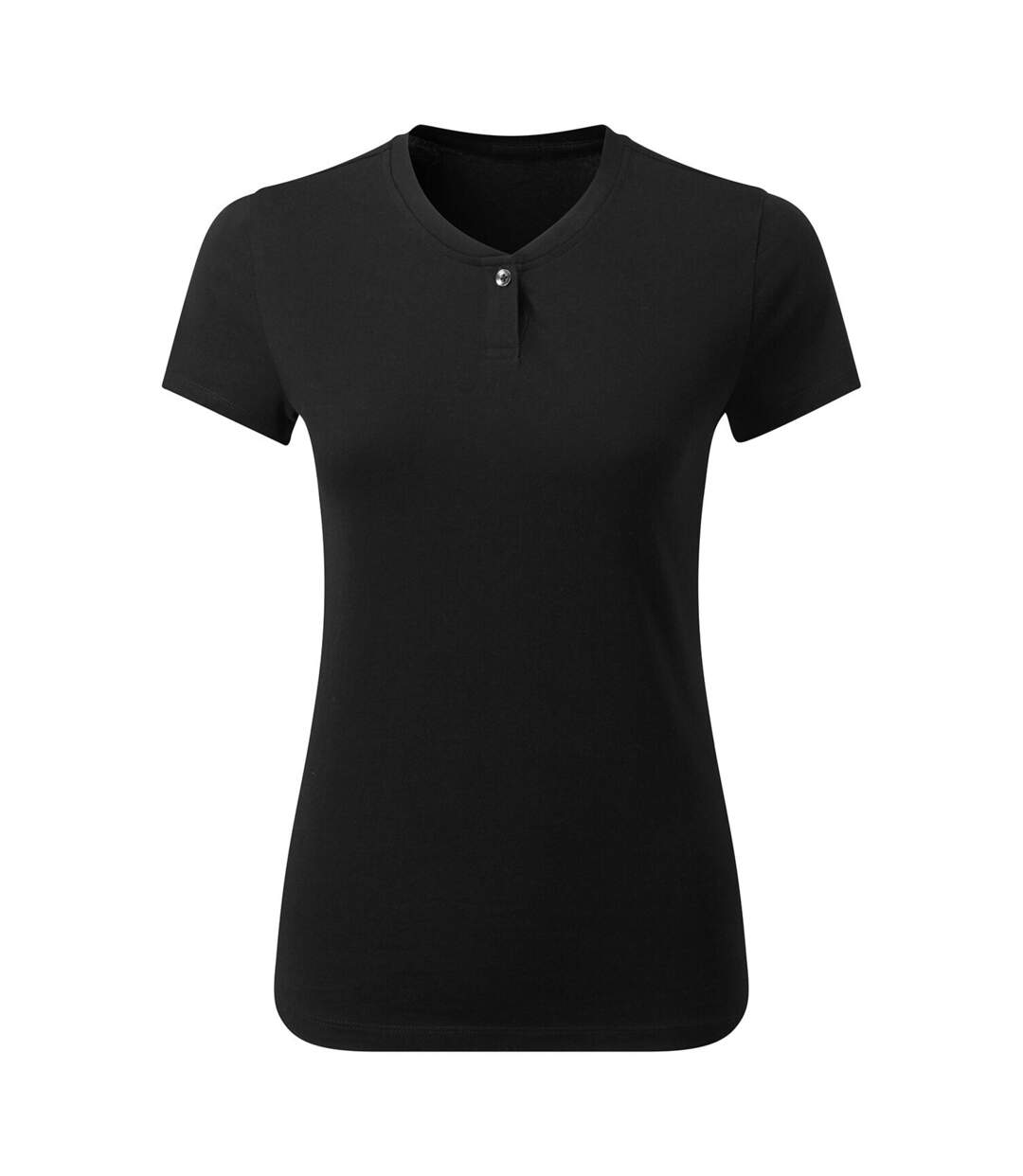 T-shirt comis femme noir Premier