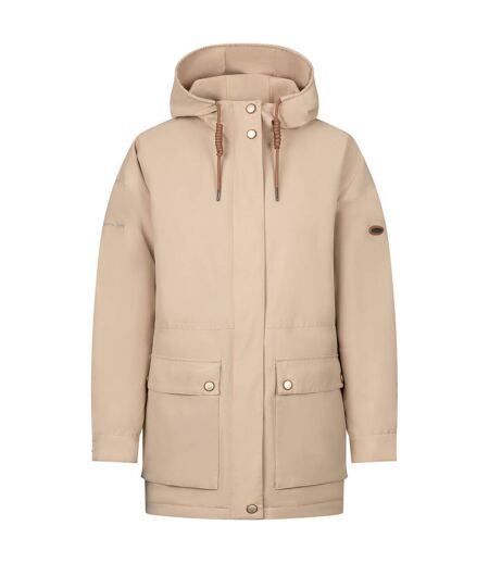 Veste Imperméable Sasser Femme Beige Clair Trespass