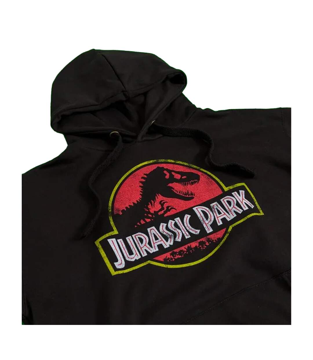 Unisex Adult Classic Logo Hoodie Black Jurassic Park-3