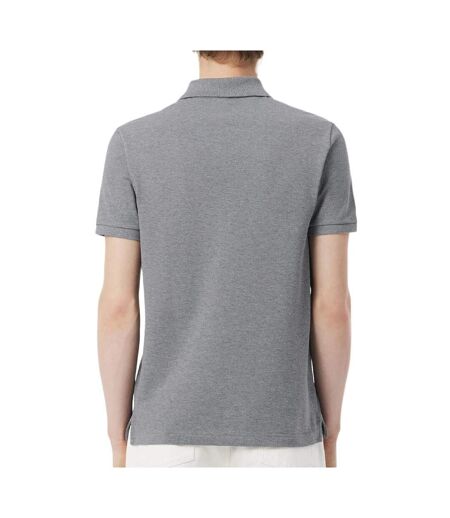Polo gris homme lacoste slim fit petit