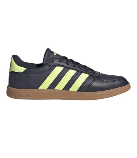 Womens/ladies Breaknet Trainers Ink Yellow Adidas