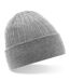 Beechfield Thinsulate™ Thermal Winter / Ski Beanie Hat (Heather Grey)