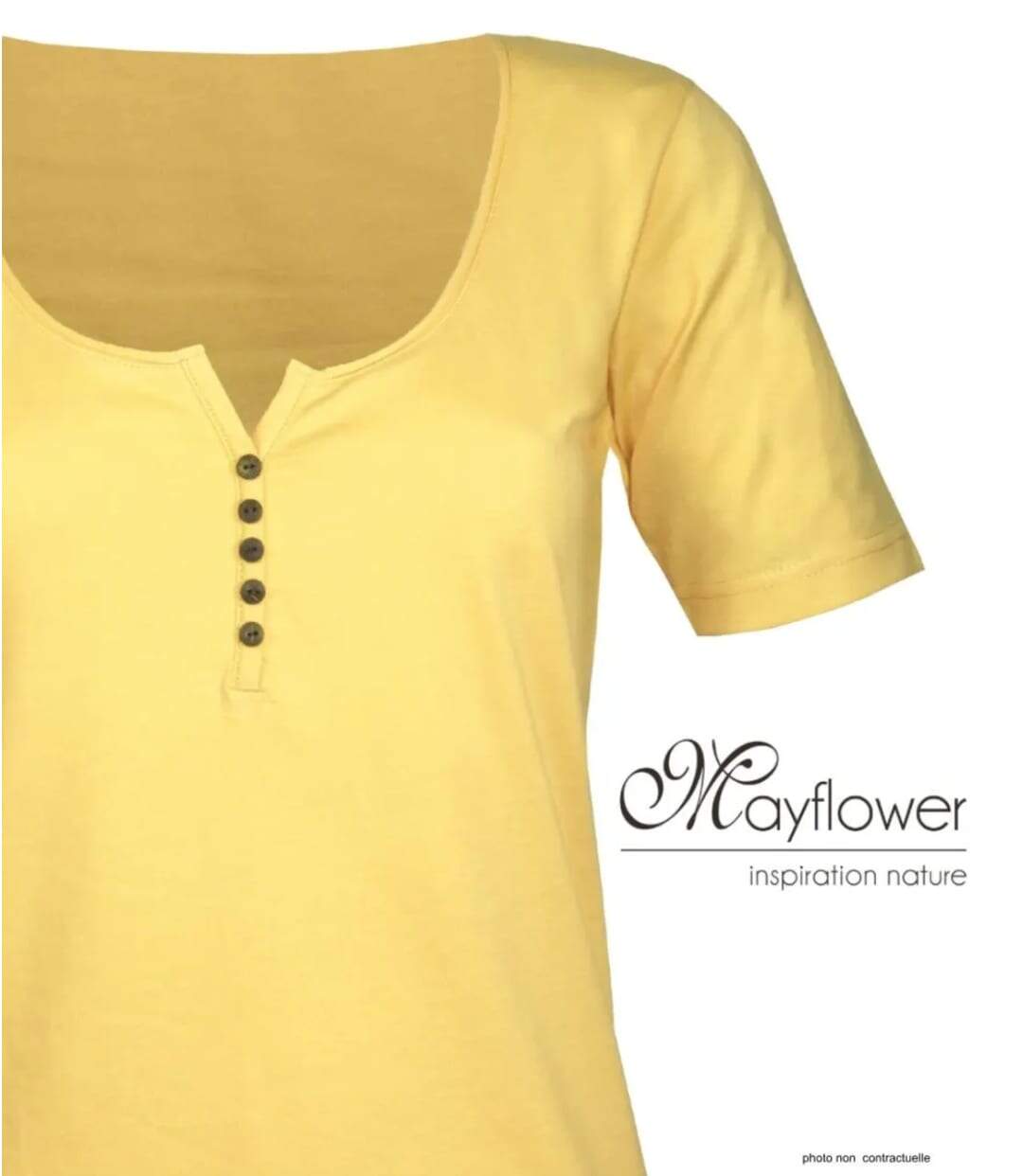 Tee-shirt MAYFLOWER DETROIT2 en coton bio : le basique écoresponsable au confort absolu-4