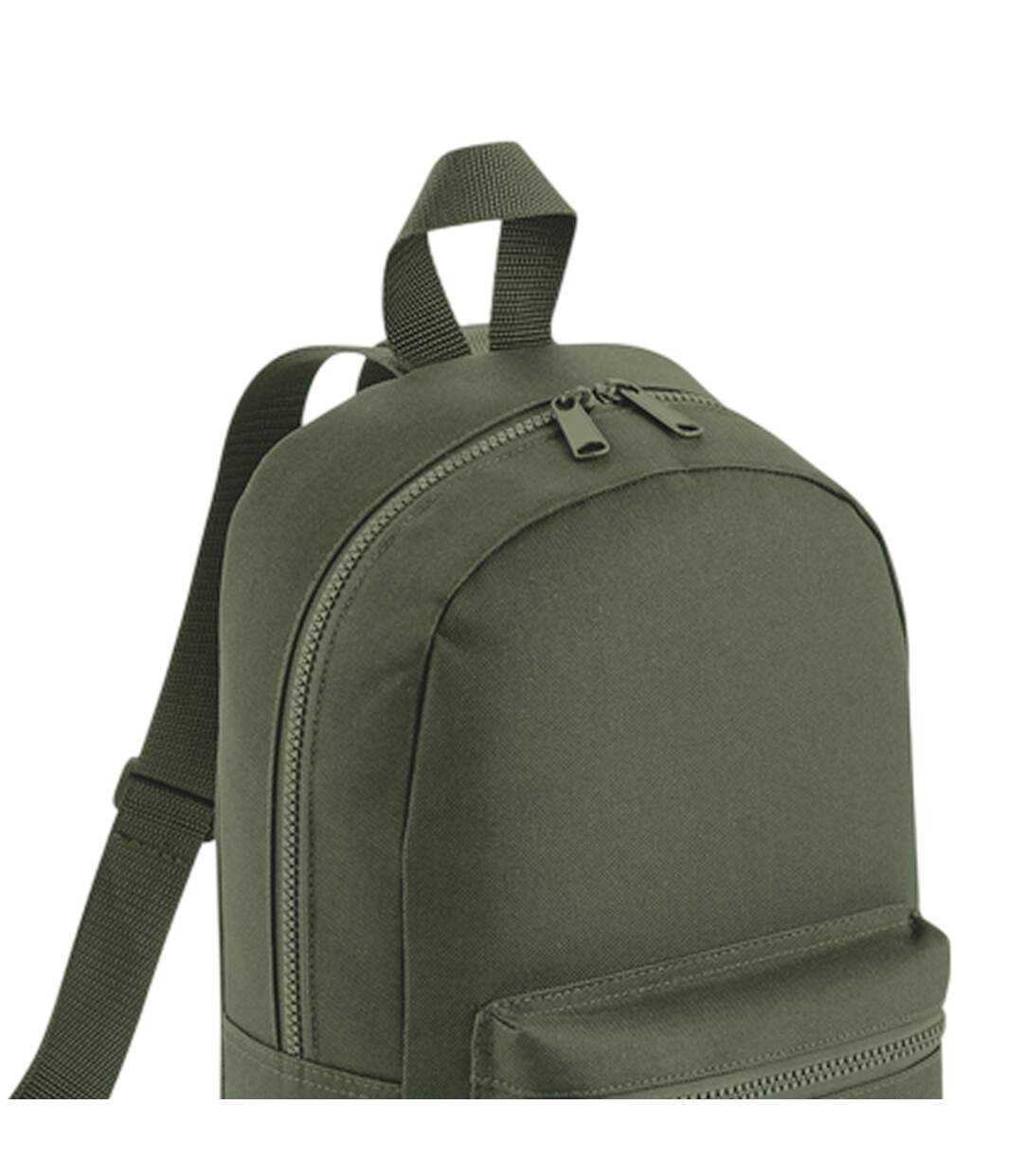 Mini Sac À Dos Essential Fashion Taille Unique Vert Olive Bagbase-3