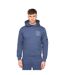 Mens Rayland Cotton Blend Hoodie Bleu Denim Duck And Cover-2