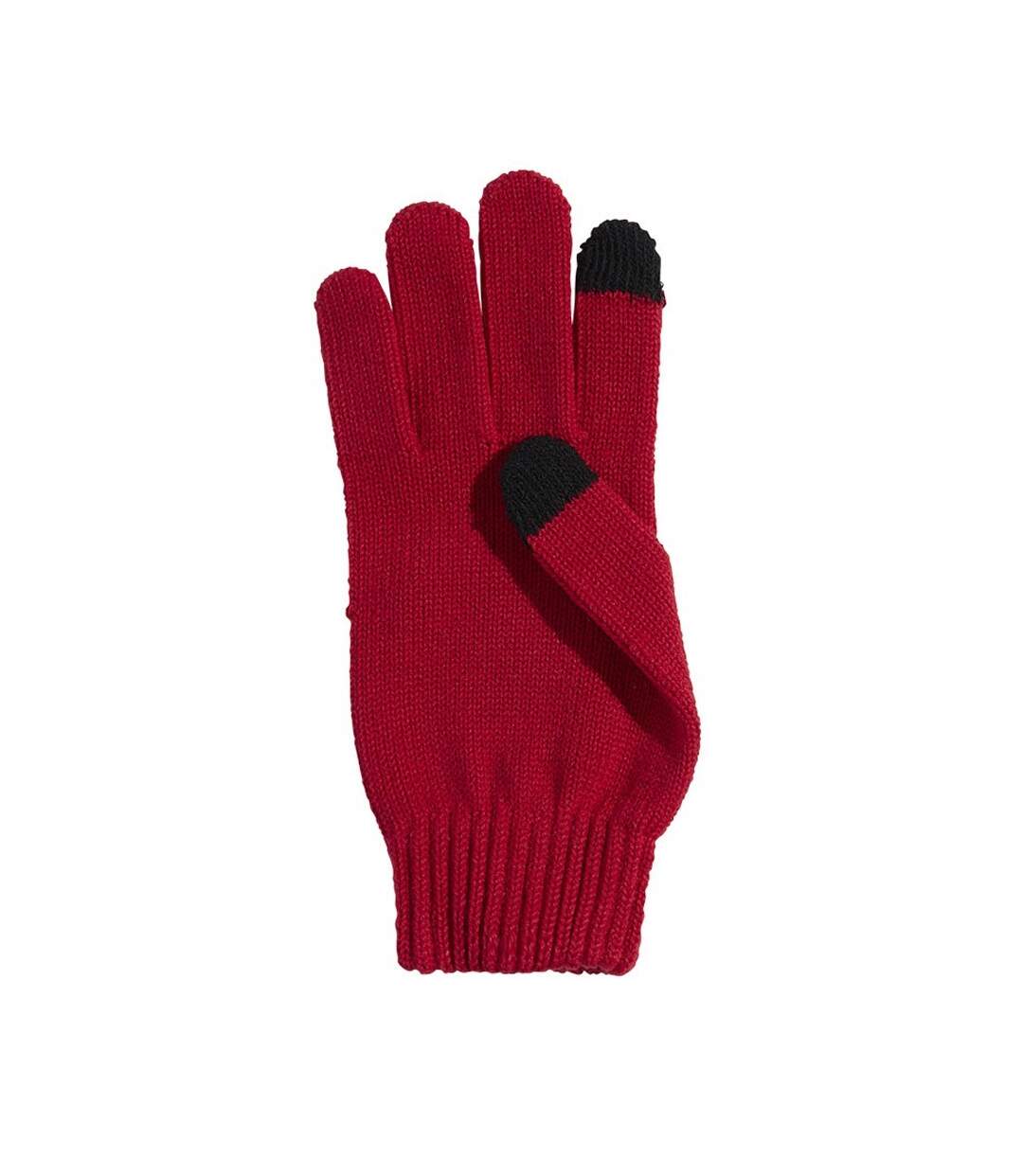 Gants Motif/style Liverpool Fc Adulte M Noir Rouge Adidas-2