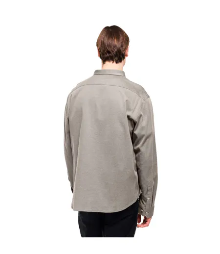 Chemise Motif/style Logo Motion Homme Beige Foncé Boss