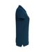 Womens/ladies Plain Polo Shirt Dark Navy Clique-4