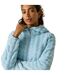Veste Polaire Unie À Capuche Motif/style Texturé Endra Femme Bleu Ciel Regatta-1