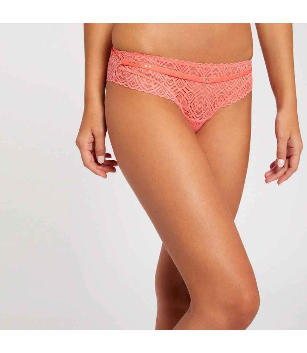 Shorty tanga rose Gwen