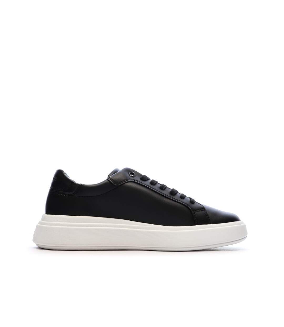 Baskets noires homme calvin klein jeans low-2