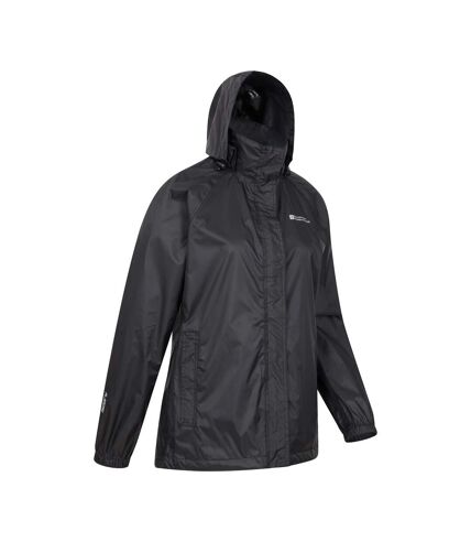 Mountain Warehouse Womens/Ladies Pakka II Waterproof Jacket (Black) - UTMW2011