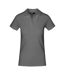 Polo Superior Femme Gris Acier Uni Promodoro-1