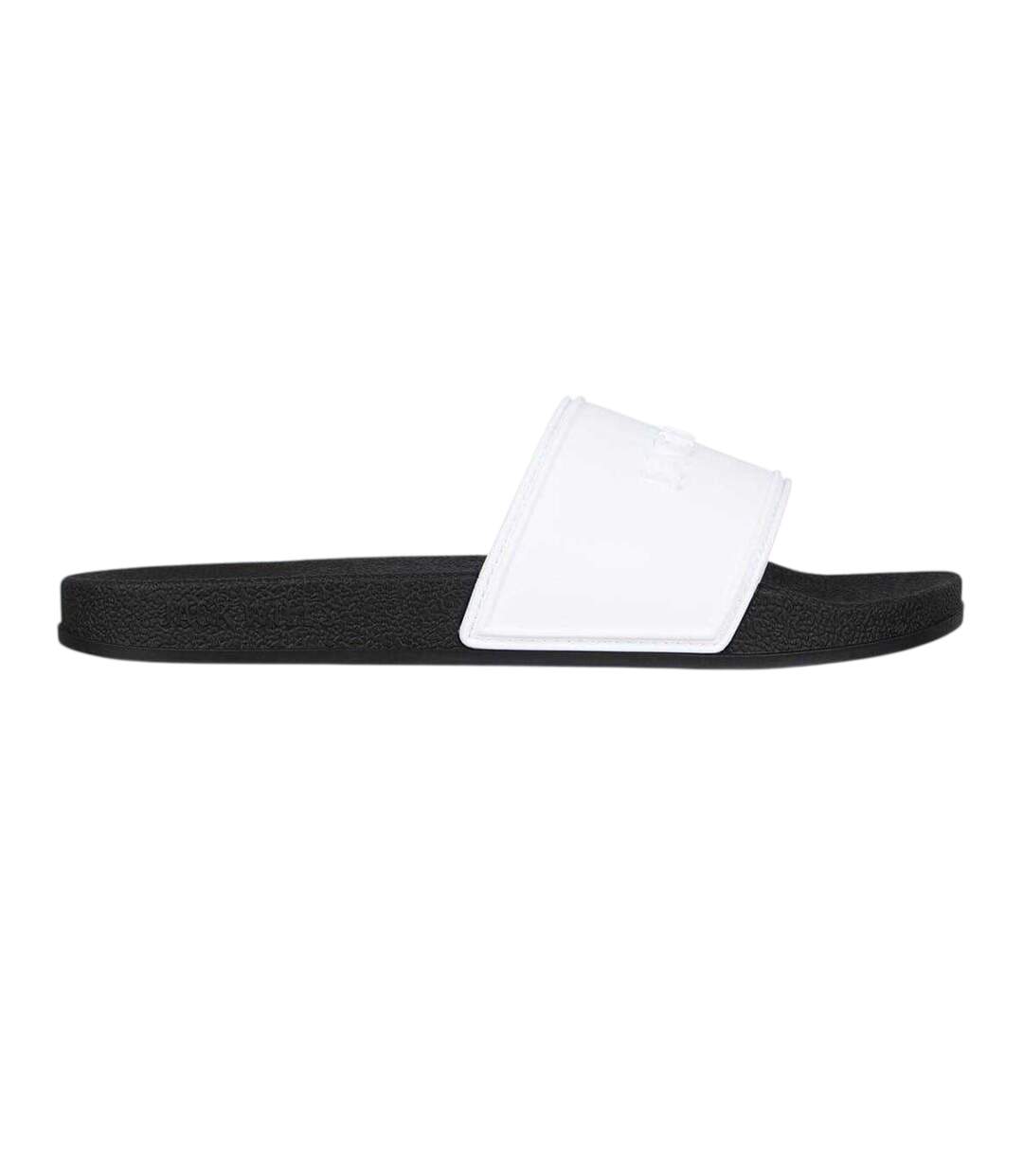 Mens Logo Sliders White Black Jack Wills-1