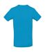 Tee-shirt B&c Mens #e190 Azur B And C-2