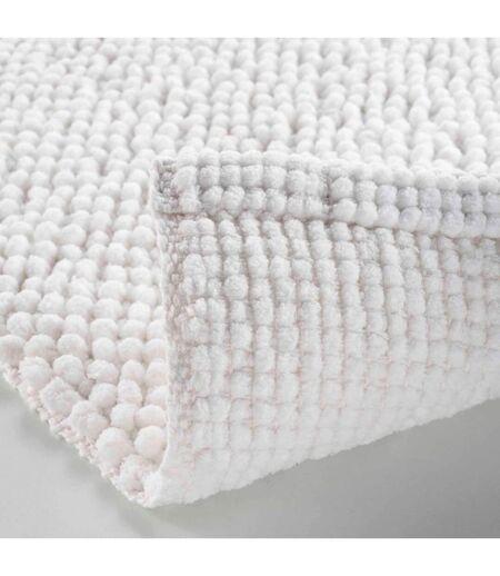 Tapis de Bain en Chenille Yanis 50x80cm Blanc