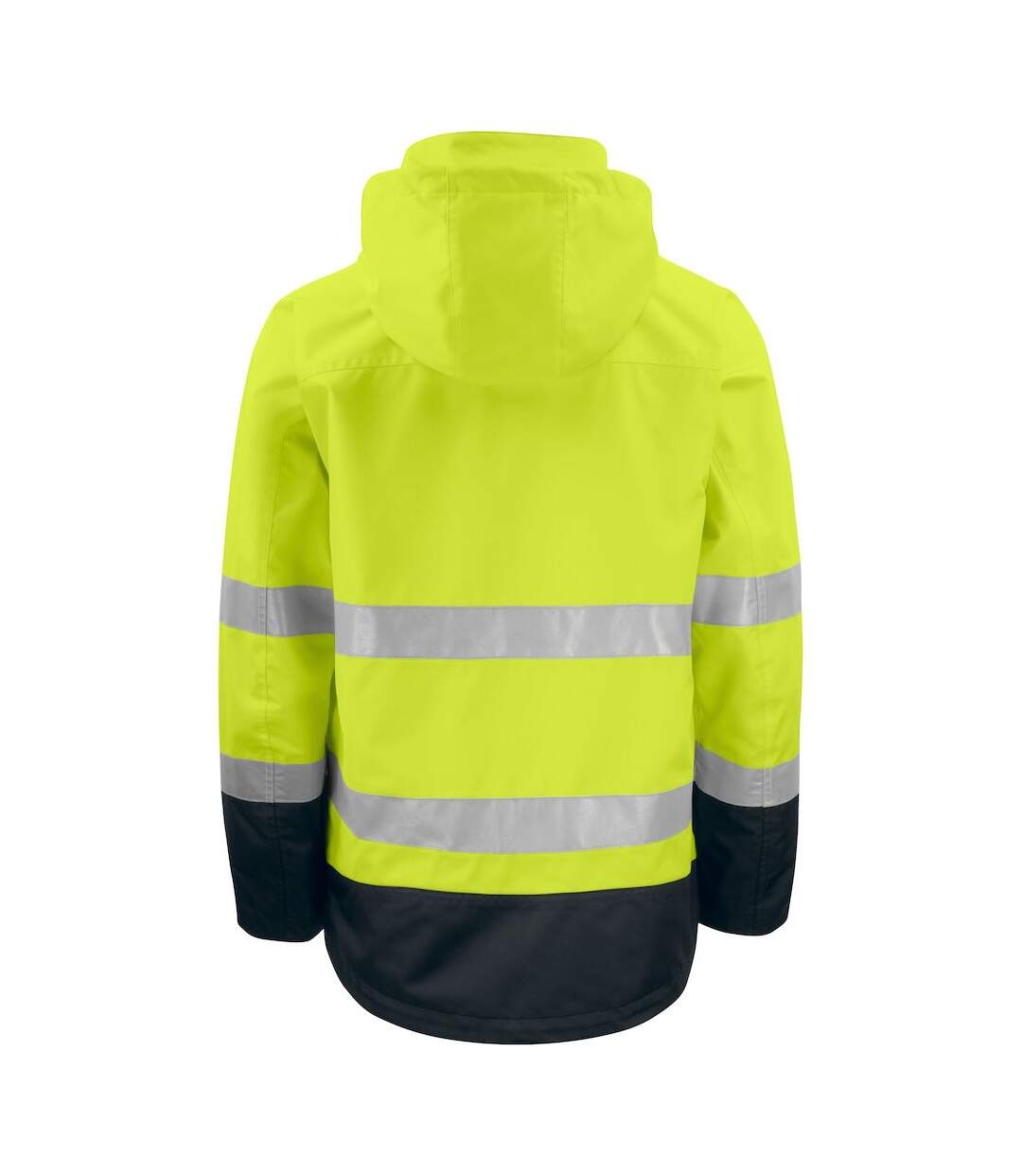 Mens Functional Reflective Tape Jacket Yellow Black Projob-2