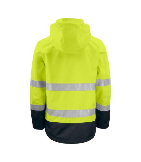 Mens Functional Reflective Tape Jacket Yellow Black Projob