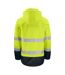 Mens Functional Reflective Tape Jacket Yellow Black Projob-2