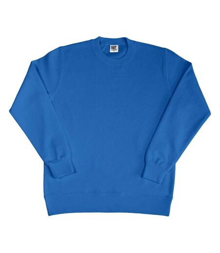 Sweatshirt À Manches Longues Femme Bleu Royal SG
