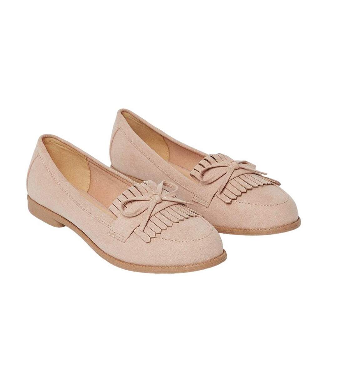 Mocassins loretta femme rose blush Dorothy Perkins-1