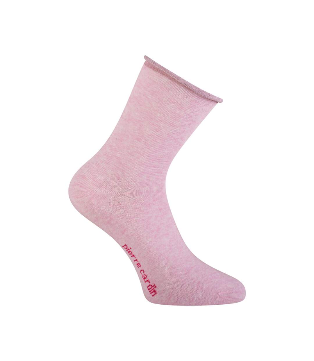 6 paires de chaussettes chinées et fil lurex femme Hand made Silver Pierre Cardin-4