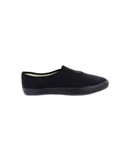 Chaussures En Toile Homme Noir Dek