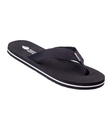 Tongs Lamel Homme Noir Aquawave