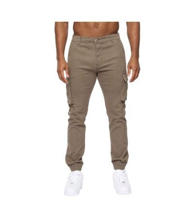 Pantalon À Poches Frentons Homme Vert Kaki Crosshatch