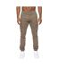 Pantalon À Poches Frentons Homme Vert Kaki Crosshatch-1