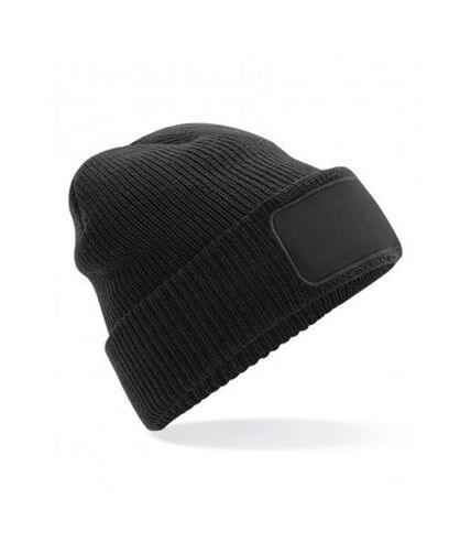 Beechfield Adults Thinsulate Printers Beanie (Black)