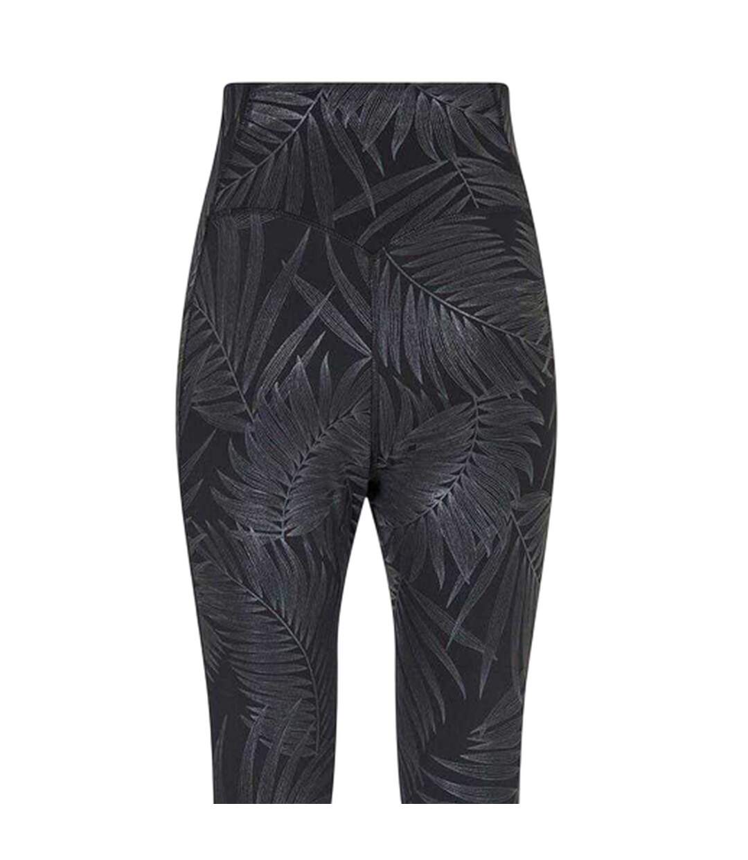 Legging Motif/style Brillant Core Femme Noir USA Pro-4