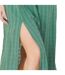 Womens/ladies Selena Dobby Midi Dress Mineral Green Brave Soul-4