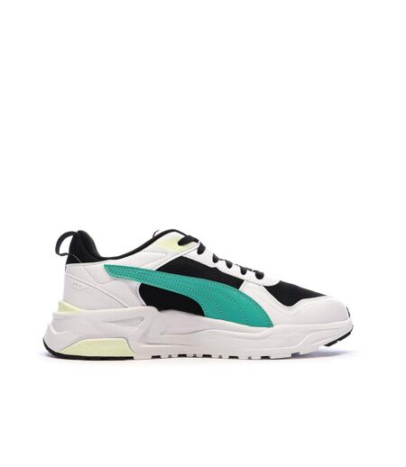 Baskets noires/blanches/turquoise puma homme puma trinity 2