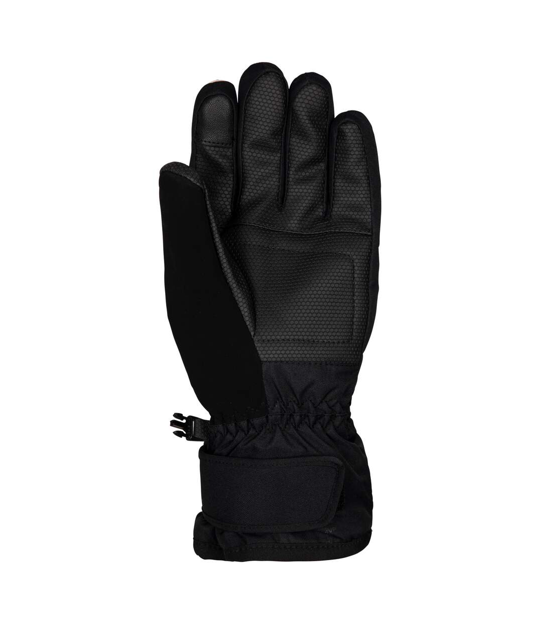 Unisex adult jarol ski gloves soft stone/black Trespass