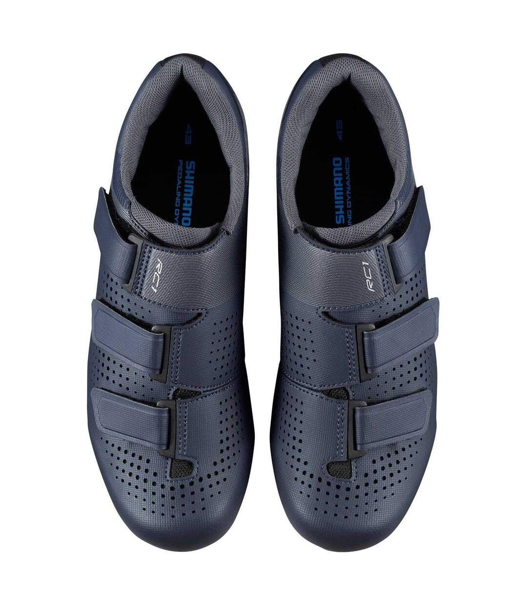 Mens Cycling Shoes Blue Shimano-3