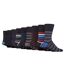 Gentle Grip - 9 Pack Mens Bamboo Extra Wide Socks