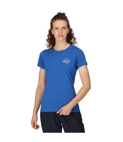 Regatta Womens/Ladies Fingal VII Logo T-Shirt (Olympian Blue) - UTRG9455