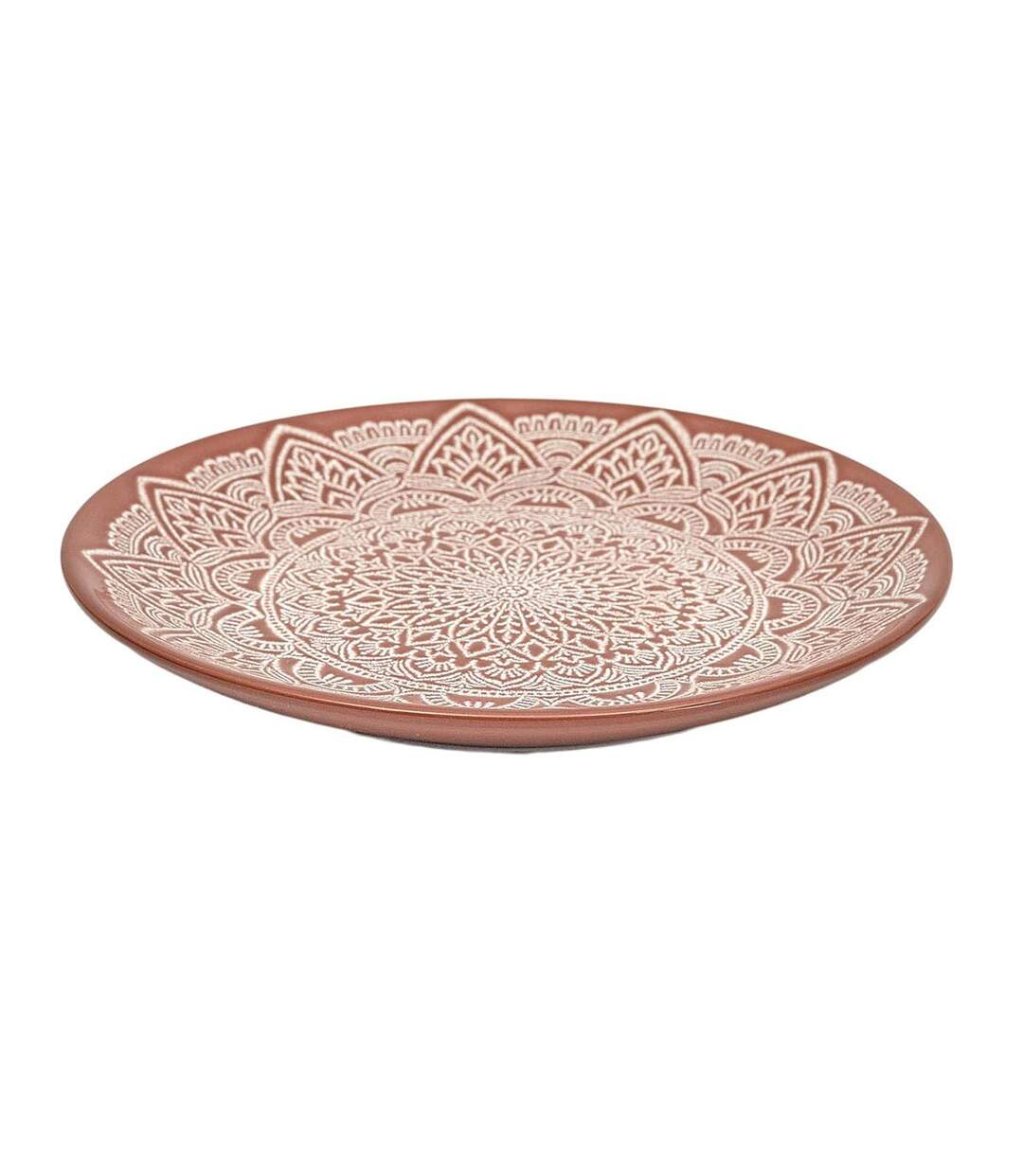 Lot de 6 Assiettes à Dessert Sahara 19cm Terracotta-2