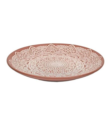 Lot de 6 Assiettes à Dessert Sahara 19cm Terracotta