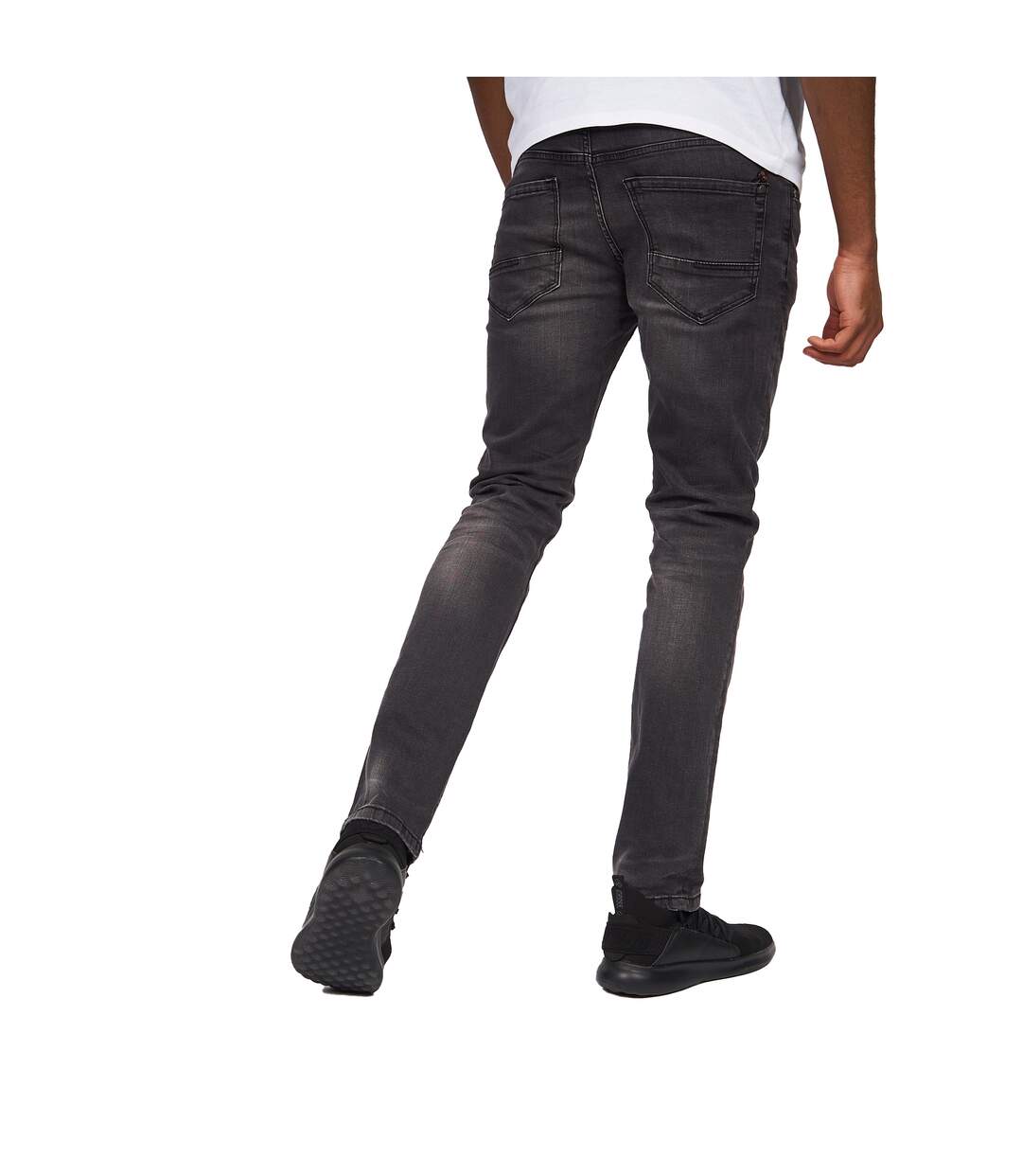Jean Svelte Homme Gris Foncé Crosshatch-3