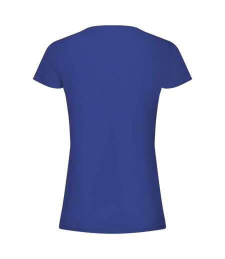 T-shirt Original Femme Bleu Roi Fruit Of The Loom