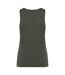 Womens/ladies Tank Top Organic Khaki Native Spirit-2