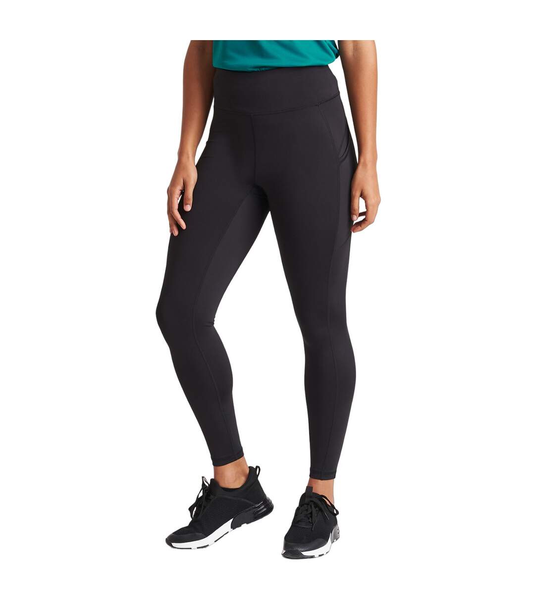 Legging cool tech femme noir vif Awdis-3