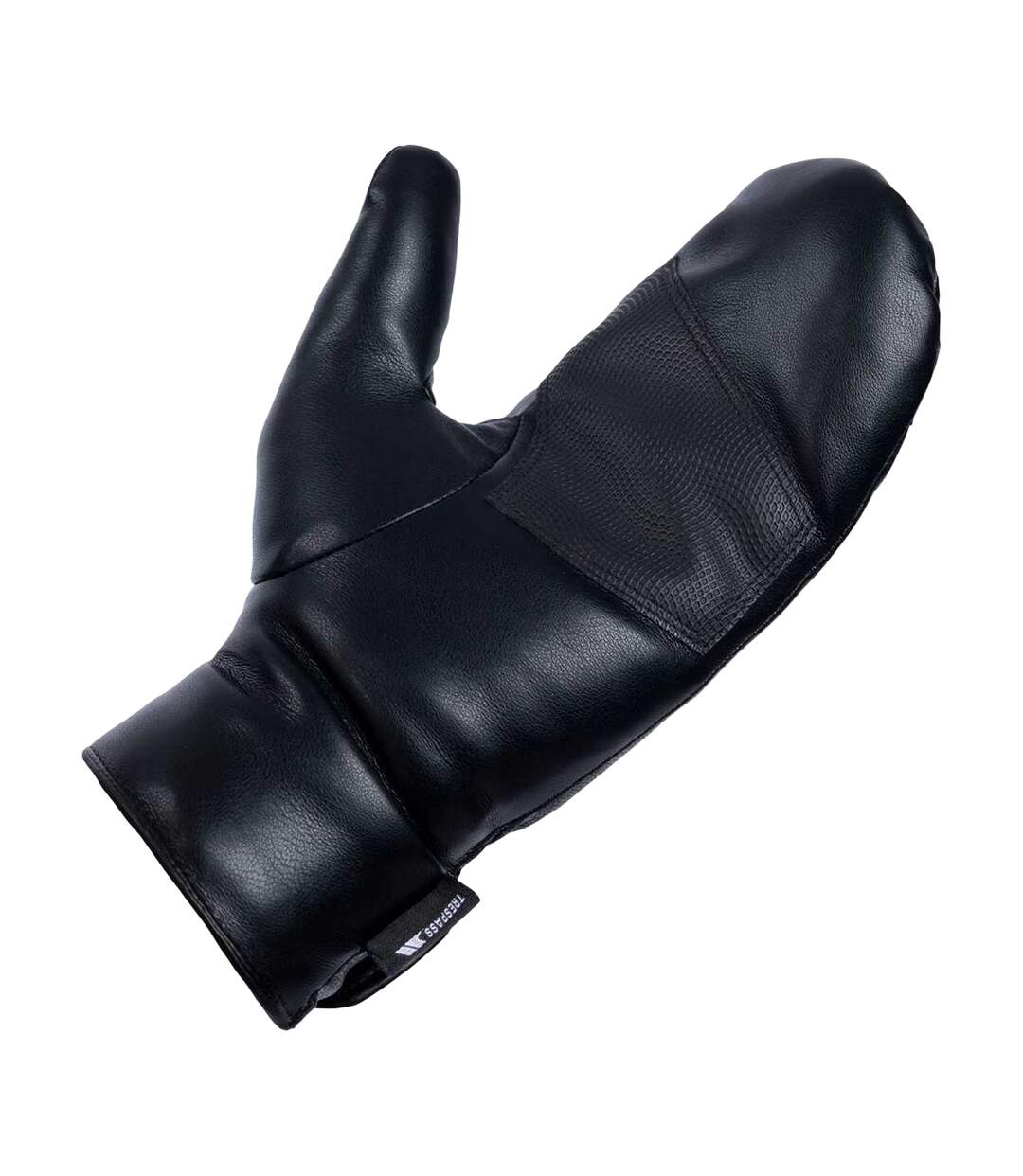 Womens/ladies Fabiola Sherpa Lined Logo Mittens Xs-s Black Trespass-3