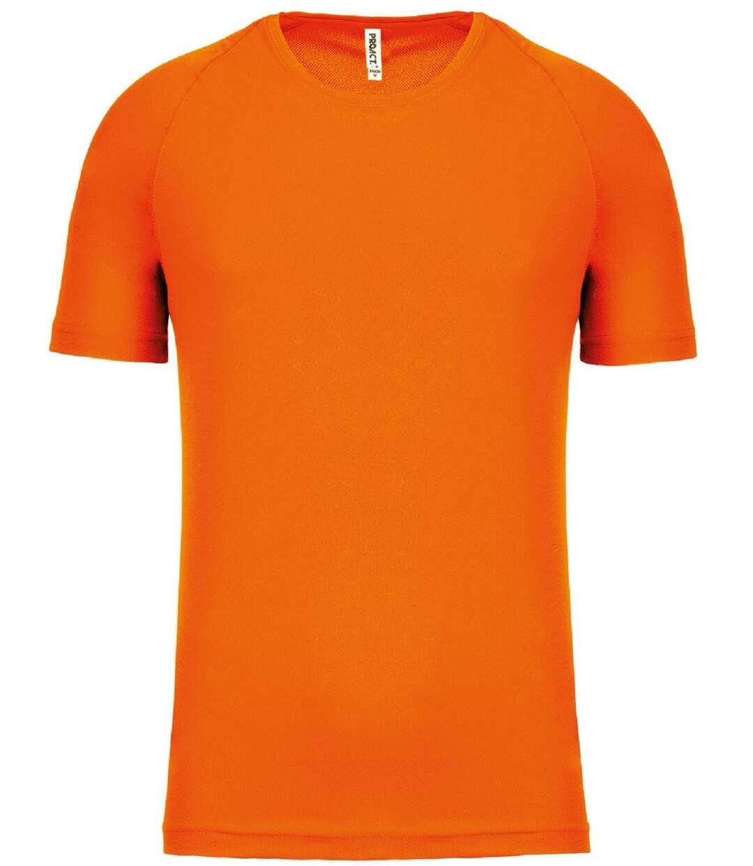 T-shirt sport - Running - Homme - PA438 - orange fluo